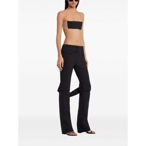 COURREGES Cut-Out Detail Bandage Top Women BLACK T-Shirts & Tops